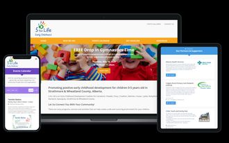 5 for Life website on Craft CMS. Events calendar with easy registrations and organized resources.