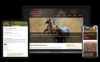 Bear Safety and More website. Workshops and training with helpful FAQs and simple registration.