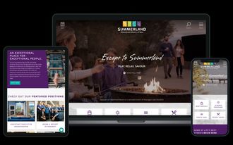 Summerland Waterfront Resort website. Streamlined booking paths and better mobile experience.